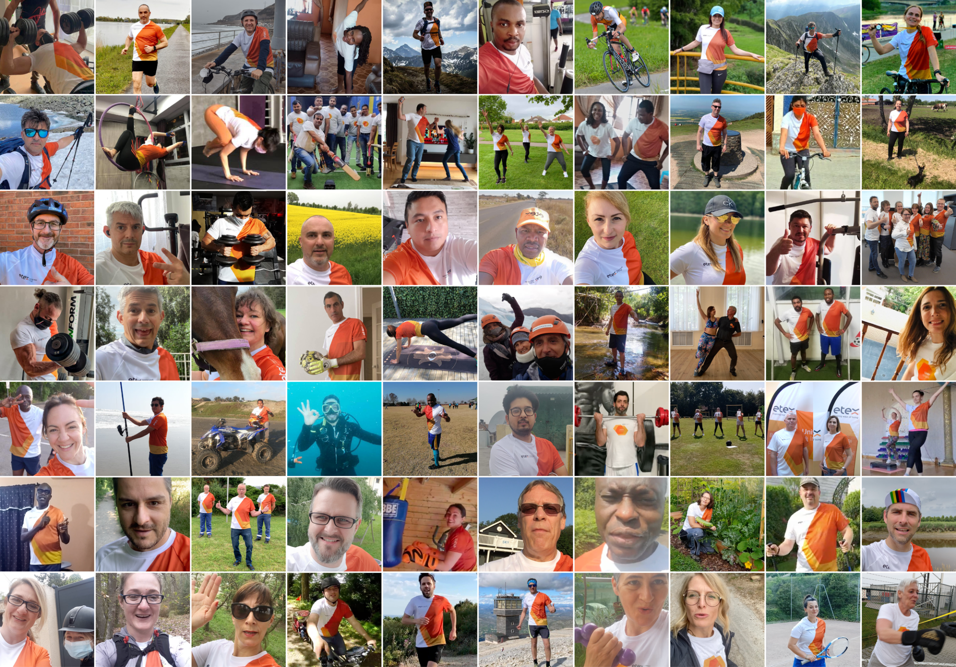 Campagnevisual voor The Etex Challenge, een project van June20 voor Etex