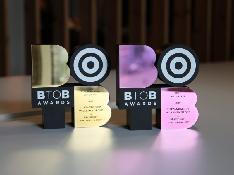 A gold and a diamond for Drainphalt at the BTOB Awards